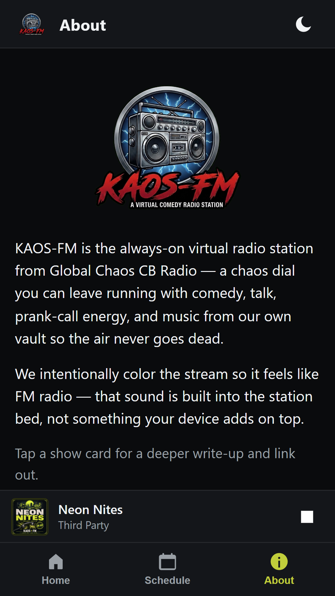 About KAOS-FM