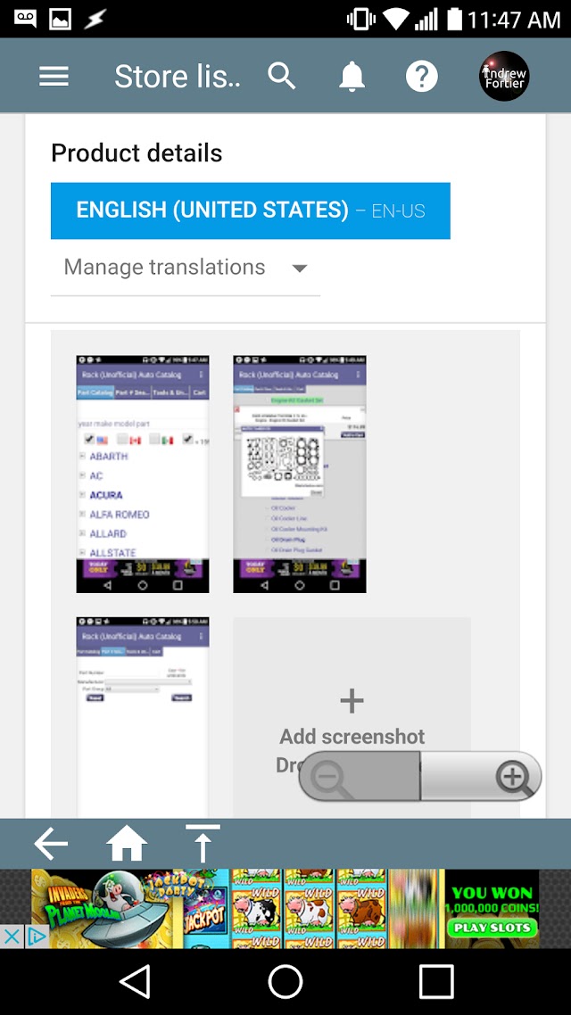 Management Console for Play Store Developers screenshot 3