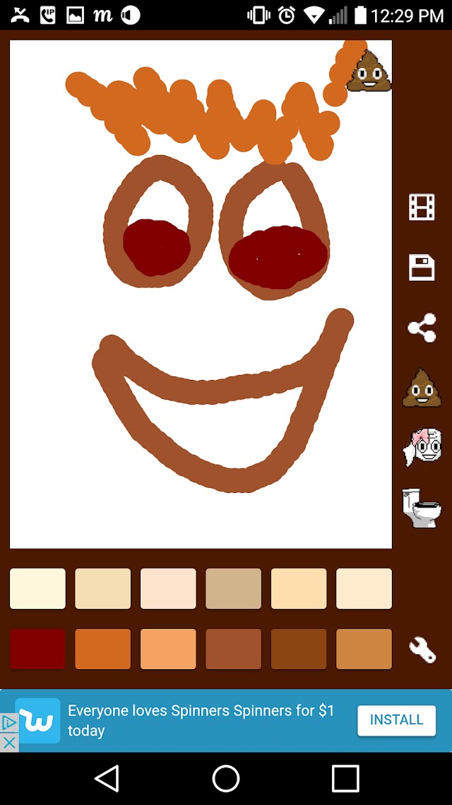 Mr. Cucka's Poopy Paint Shop screenshot 2