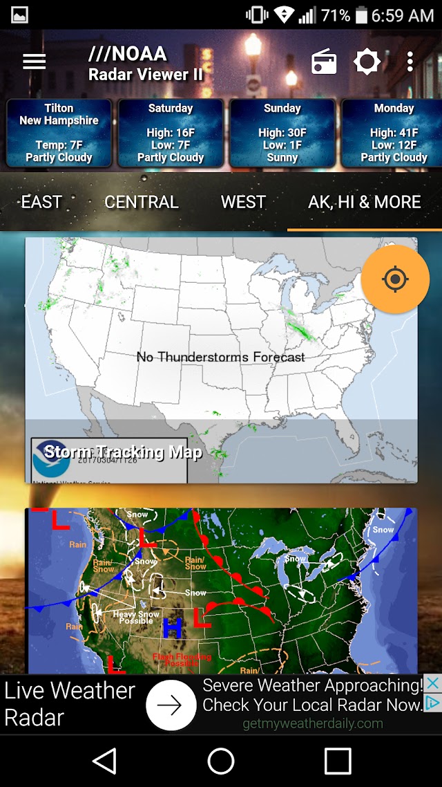 NOAA Radar Viewer Classic (Free) screenshot 3