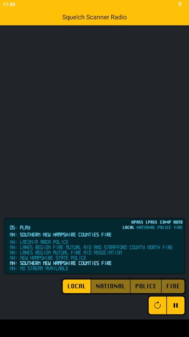 Squelch Scanner Radio screenshot 3