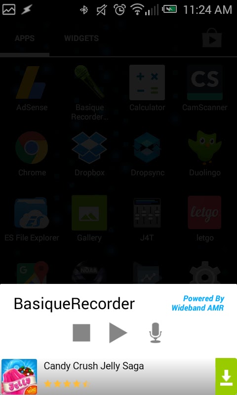 Wideband AMR Recorder (High Compression Voice) screenshot 2