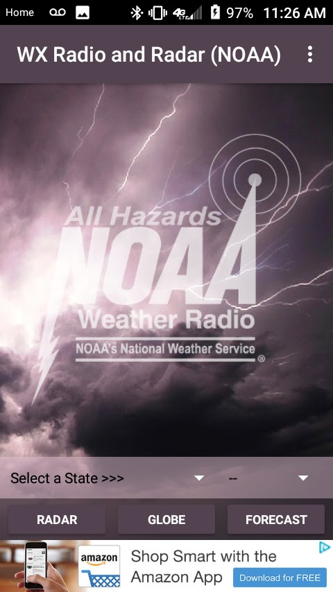 WX Radio & Radar Viewer (NOAA) screenshot 1